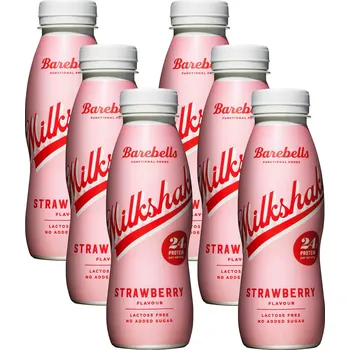 Sport BAREBELLS Protein Milkshake Jahoda 6 x 330 ml