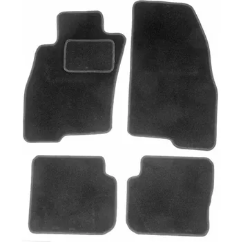 Autodoplněk ACI textilní koberce pro ALFA ROMEO MITO 08- černé (sada 4 ks)