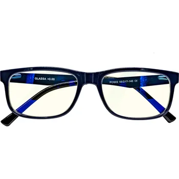 GLASSA Blue Light Blocking Glasses PCG 02, - 0,50 dio, modré