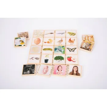 Dětské zboží TicKit dřevěné životní cykly (24ks)