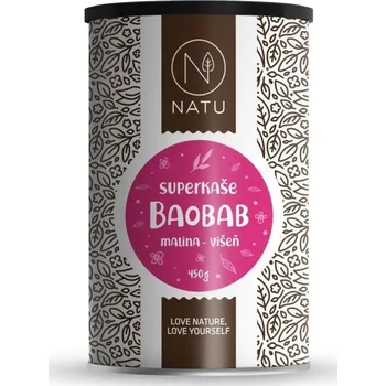 Sport NATU Superkaše BAOBAB s malinami a višněmi 450 g