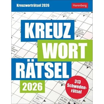Kreuzworträtsel Tagesabreißkalender 2026 - Krüger, Stefan