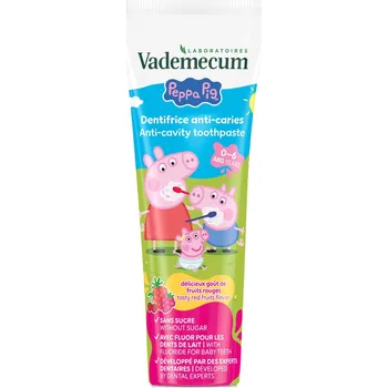 Dentální hygiena VADEMECUM Peppa Pig Red Fruit (0—6 let) 50 ml