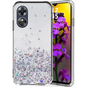 Pouzdro na mobilní telefon Zadní Kryt RCBR pro Oppo A17 BROKAT CASE bezbarvý