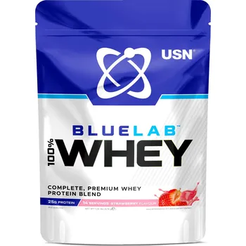 Fitness USN BlueLab 100% Whey Premium Protein, 476 g, slaný karamel