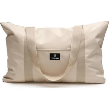 Přebalovací taška T-TOMI Shopper Bag Cream