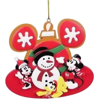 Vánoční dekorace CHRISTMAS INSPIRATION Vánoční ozdoby - Disney, Mickey a sněhulák