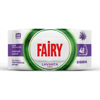 Univerzální čisticí prostředek Fairy Lavender Navlhčené ubrousky na čištění povrchu 100 kusů