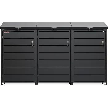 Železářství SCORPION Přístřešek na popelnice D07GG3Z, antracit