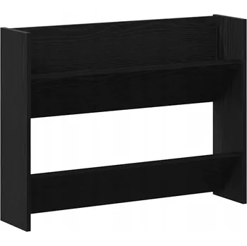 Botník Botník s policí Černý Dub 85 x 18 x 90 cm