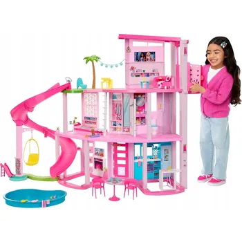 Panenka Domeček pro panenky Barbie Dreamhouse 114 cm