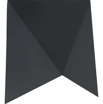 Žárovka Luxera Prezent Taifu LED 10 W IP54, venkovní nástěnné svítidlo, černé