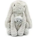 Les Déglingos Plyšový králík, máma s miminkem, šedý