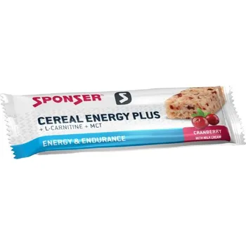 Sponser Cereal Energy PLUS, 40g, Cranberry