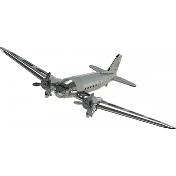 Puzzle Metal Time Luxusní ocelová stavebnice Remerkable Douglas DC-3