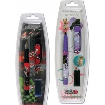 Plnicí pero Cresco, inkoustové bombičky, plnicí mechanismus