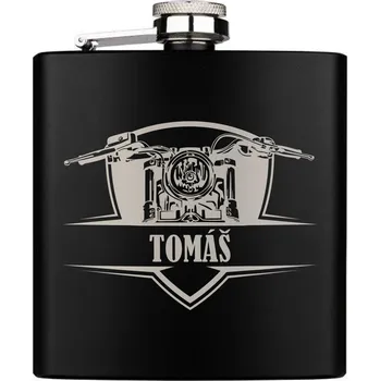 Placatka Placatka černá pro motorkáře