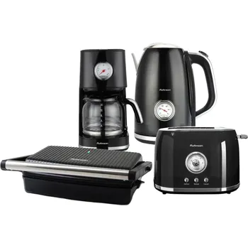 Domácí spotřebič Snídaňová kolekce Rohnson Nostalgia - černá