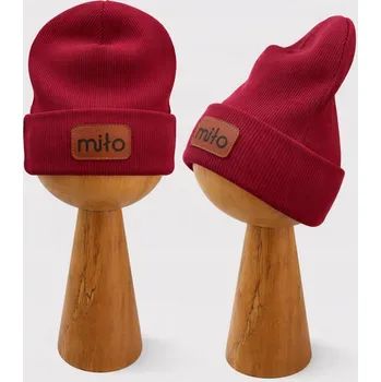 Čepice ČEPICE DĚTSKÁ DVOJITÁ BEANIE HEZKÁ POLSKÝ VÝROBEK