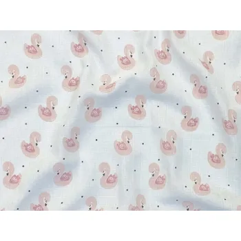 Tetra osuška dětská 90x100 Růžová labuť 1ks