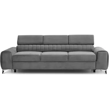 Sedací souprava Rozkládací rohová pohovka LAURINO 261 šedá