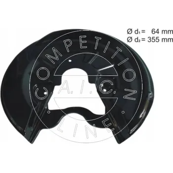 Brzdový kotouč Kryt brzdového kotouče AIC 56168