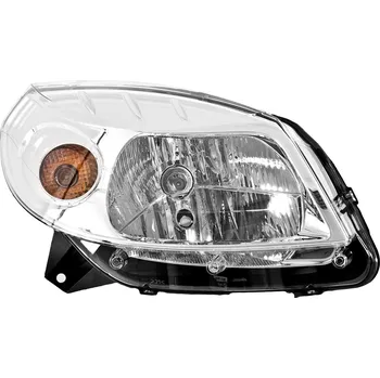 Auto-moto ACI DACIA Sandero 08- přední světlo H4 (ovládané lankem+mechanisus) chromové P