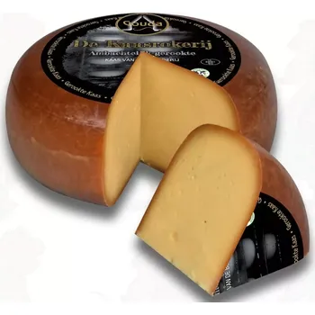 Gouda uzená 100g (Gouda uzená tradičním způsobem na Bukových štěpkách)
