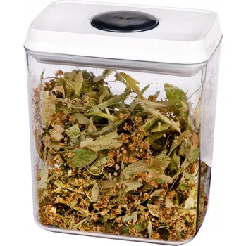 Dóza na potraviny NESTA Hermetické obdélníkové dózy na potraviny CRALEX Nesta 2,2 l bílé