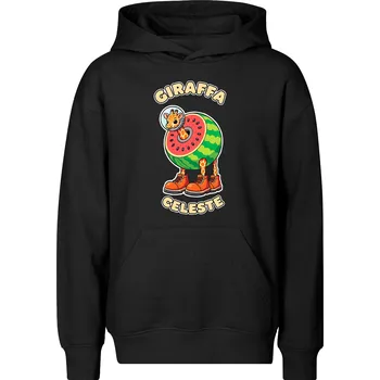 Chlapecká mikina Dětská mikina Giraffa celeste Barva: Černá, Velikost: 12