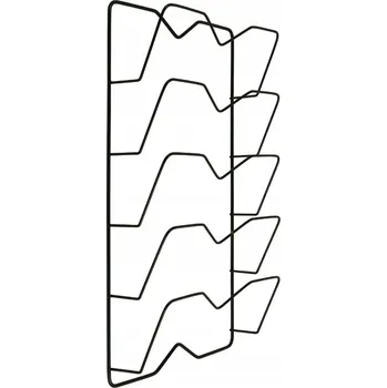 Věšák DRŽÁK VĚŠÁK NA POKLICE na dveře, na zeď GRAFIT
