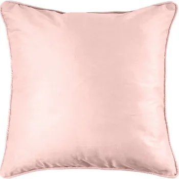 Polštář Čtvercový polštář VELVET růžový