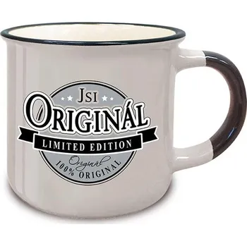 Stolování Nekupto Hrnek s potiskem Jsi originál Retro