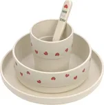 Lässig Dish Set PP/Cellulose Happy Rascals Heart lavender