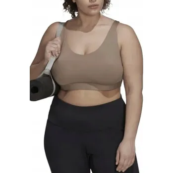 Dámské spodní prádlo Sportovní podprsenka adidas XL hnědá