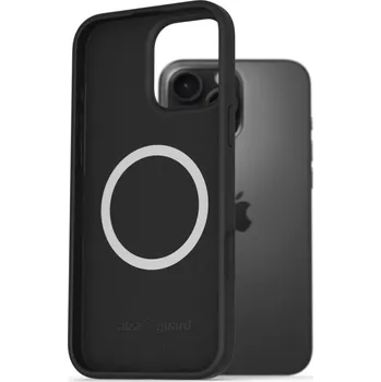 Pouzdro na mobilní telefon AlzaGuard Silicone Case Compatible with Magsafe pro iPhone 16 Pro Max černý