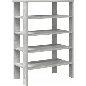 Botník Botník VidaXL 32 x 87,5 x 61 cm tmavý beton