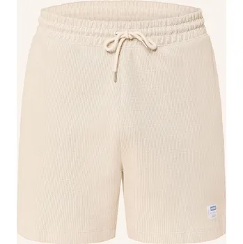 Pánské oblečení Hugo Pánské Šortky Z Mikinové Látky Nuwafflo, krémová, 54