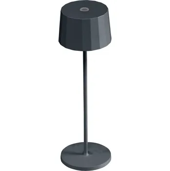 Zahradní domek Venkovní lampička KETTLER RIBBED - šedá