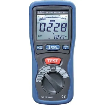 Revizní přístroj Měřič izolace CEM DT-5505