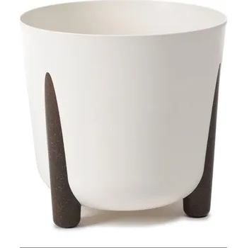 Květináč Lamela Květináč FRIDA průměr 26 cm, krémový