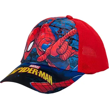 Pokrývka hlavy Spiderman Superhero s potiskem - dětská kšiltovka vel. M/L