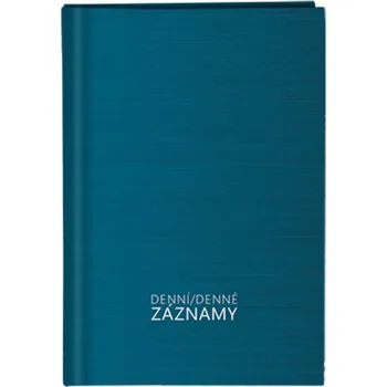 Kancelářské potřeby Baloušek tisk Denní záznamy, A5, tyrkys
