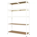 Regál KOVONA FUTUR PLUS 180 x 120 x 45 cm, bílý