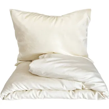 Povlečení HEDDA povlečení Tencel™ Lyocell Iballa krémové - set 140 × 200 cm, 70 × 90 cm