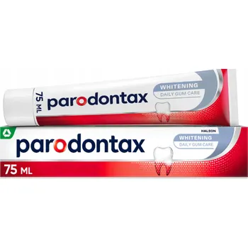zubní pasta Parodontax Bělící zubní pasta Whitening odstraňuje skvrny 75 Ml