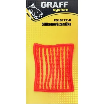 Volný čas Graff Zarážky Carp silikonová Červená 3 ks