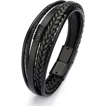 Náramek Predator Q1 Černý náramek 21 cm s modelovým číslem A7004-2