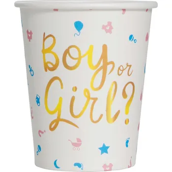 Kojenecká láhev Guirca Baby shower sada 6 kelímků 240 ml