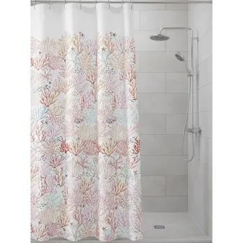 Sinsay - Sprchový závěs s mořským motivem - oranžová - 080GK-22X - 080GK-22X-ONE